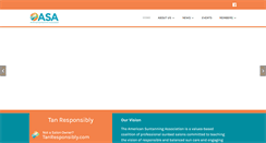 Desktop Screenshot of americansuntanning.org
