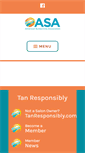 Mobile Screenshot of americansuntanning.org